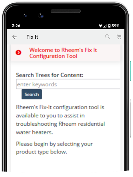 Rheem Mobile App