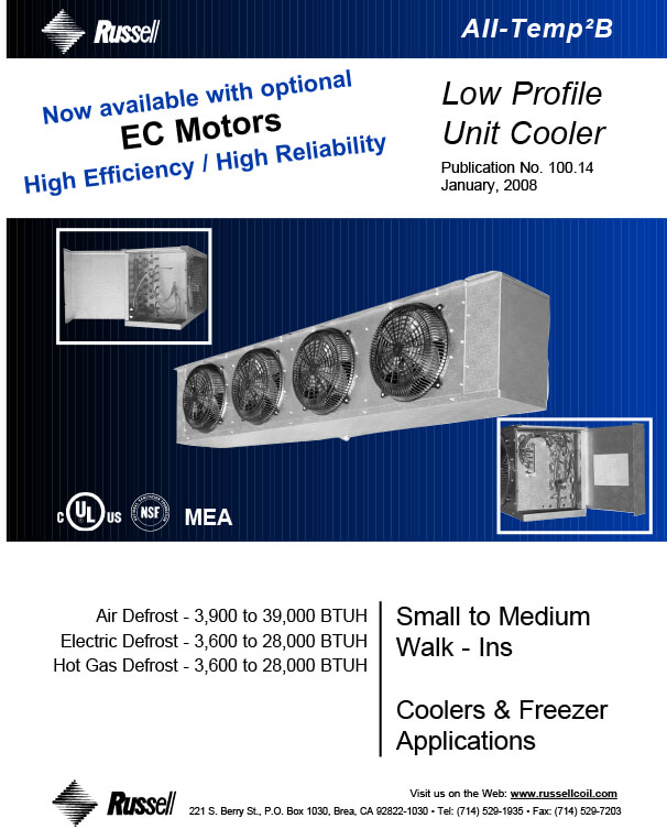 All-Temp2B Unit Coolers 2008